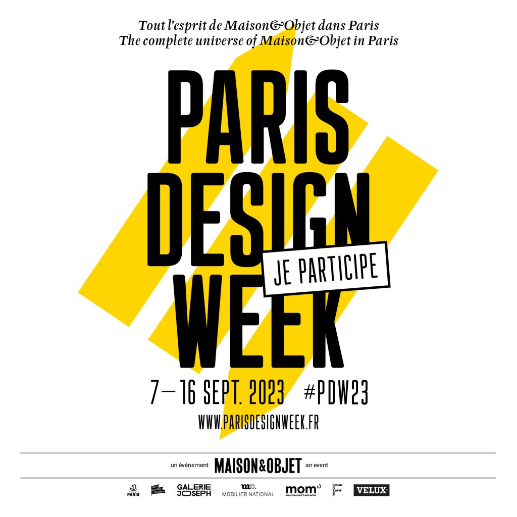 Affiche paris design week 2023